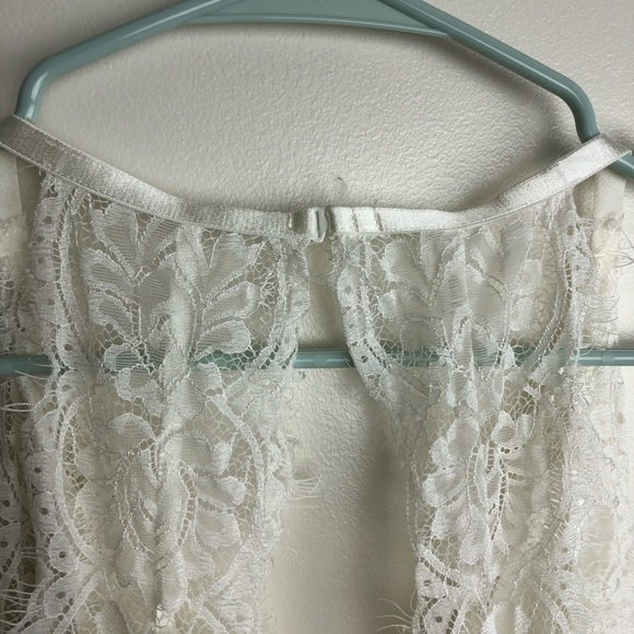 FREE PEOPLE Melrose Ivory Lace Bodysuit - Picture 9 of 12